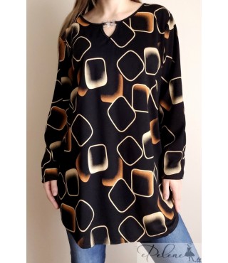 Nauja didesnio dydžio raštuota palaidinė